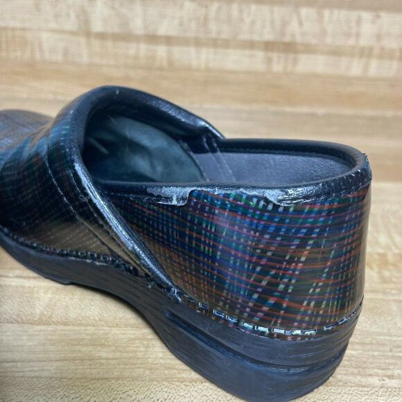 Dansko Womens Slip On Patent Leather Comfort Clog Shoes Multicolor Size US 5.5 - Picture 5 of 7